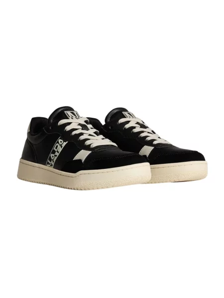 Sneakersy Napapijri w miejskim stylu czarne