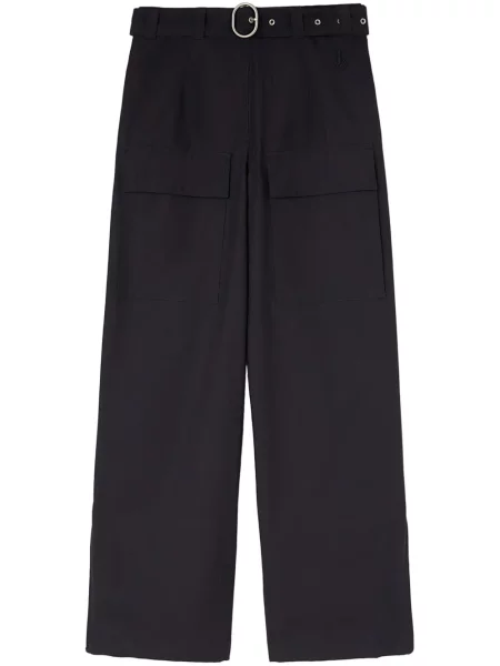 Pantaloni Jil Sander albastru