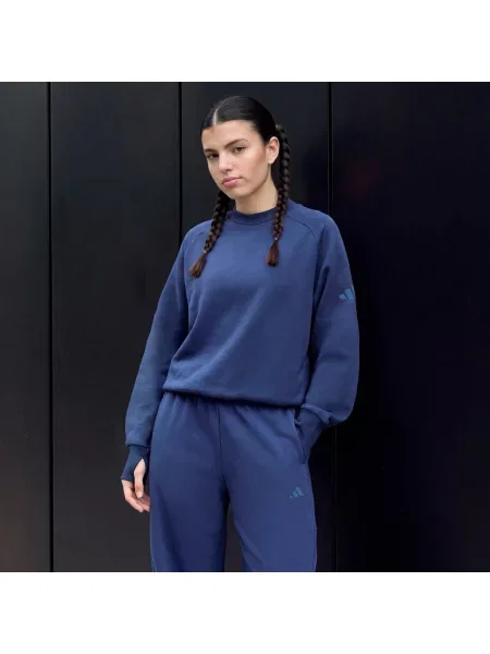 Bluza z dzianiny Soft Lux Winter niebieska