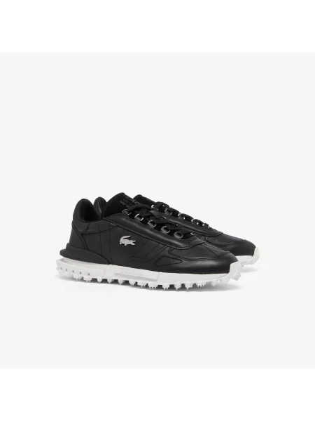 Lacoste Skórzane Sneakersy Elite Active czarny