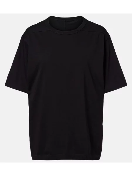 Tricou Rick Owens din jerseu negru