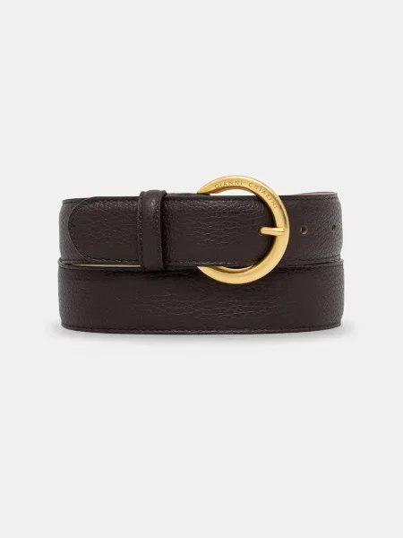 Gianni Chiarini curea pentru femei din piele CINTURE DONNA GRAIN maro