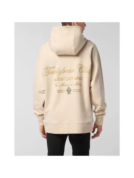 Bluza Philipp Plein typu teddy beżowa