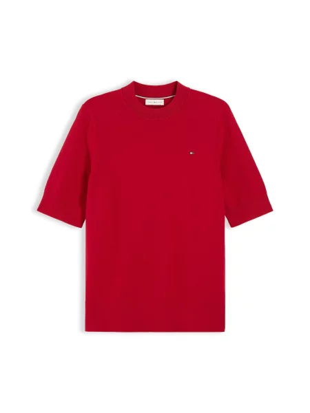 Tricou Tommy Hilfiger roșu