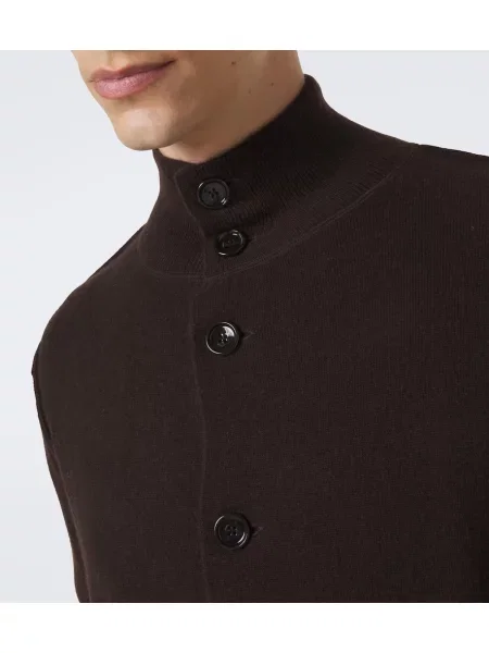 Cardigan Allude de lână maro