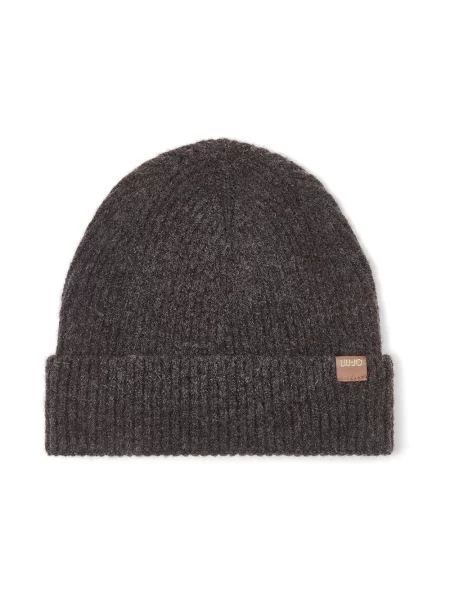 Liu Jo czapka beanie brązowa