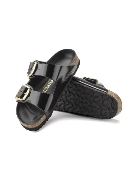 Sneakersy Birkenstock na sprzączkę czarne