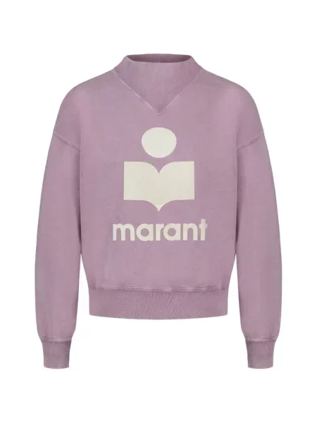 Hanorac Isabel Marant cu imagine violet