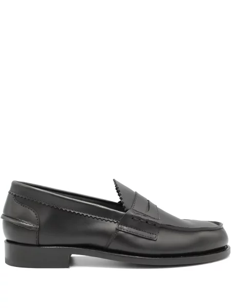 Pantofi loafer Saxone Of Scotland din piele negru