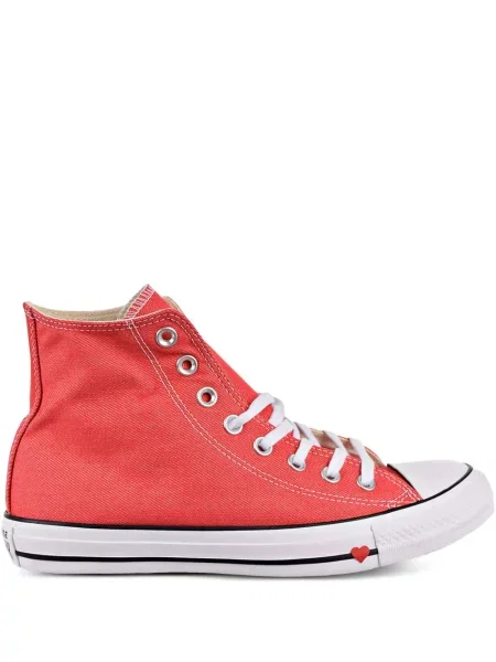 Kožené retro tenisky Converse Chuck Taylor All Star s výšivkou černé