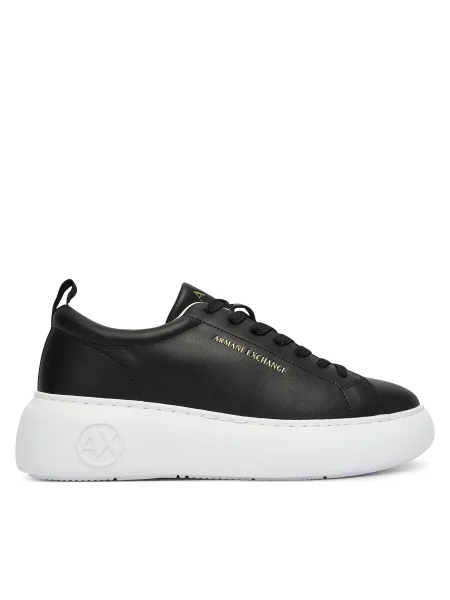 Сникърси Armani Exchange черен