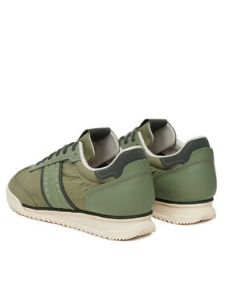 Tommy Jeans Laisvalaikio batai Tjm Runner Cleated Mix Mat. žalia