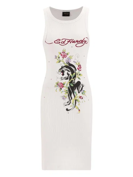 Ed Hardy Rochie mulate mai multe culori alb