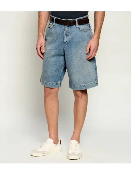 Rag&Bone De blugi pantaloni scurți | Relaxed fit albastru