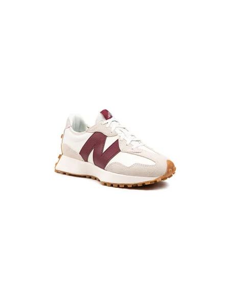 New balance Nízke tenisky karmínovo červená / šedobiela béžová