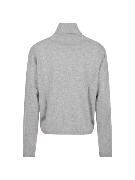 Pulover Woolrich de lână gri