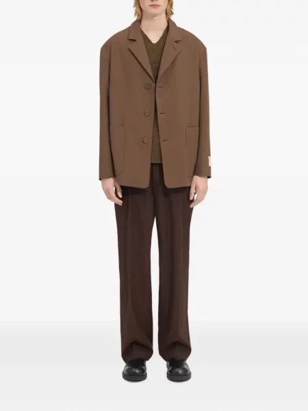 Costum Mm6 Maison Margiela de lână maro