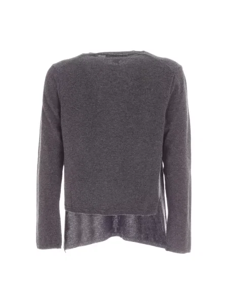 Sweter Comme Des Garcons wełniany szary