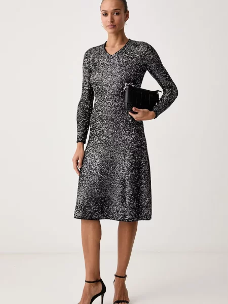 Karl Lagerfeld rochie negru