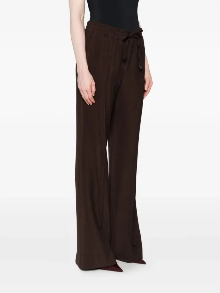Pantaloni Tom Ford cu cordon maro
