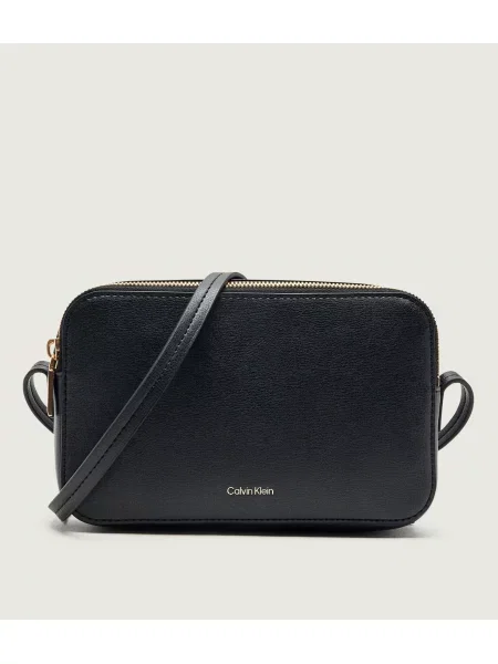Calvin Klein Táska Foil Logo Elongated Camera Bag fekete