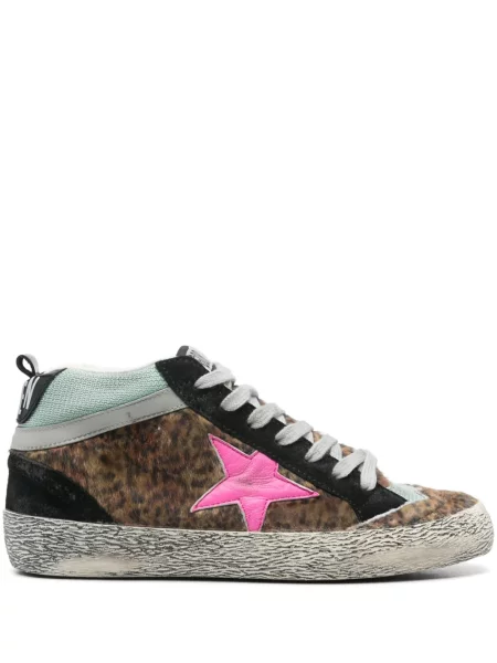 Sneakerși Golden Goose Mid Star auriu