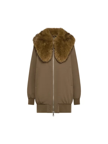 Parka Seventy brązowa