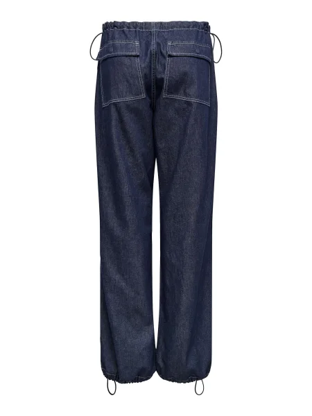 ONLY Pantaloni ONLKylie închis albastru
