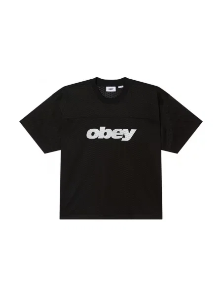 Tričko OBEY Practice Jersey Ss Black L černé