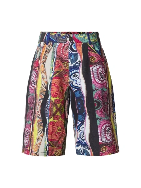 Colucci Kalhoty Ferdigg modrá / žlutá / černá bílá