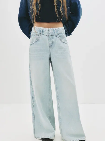 Pull&Bear Jeans denim albastru