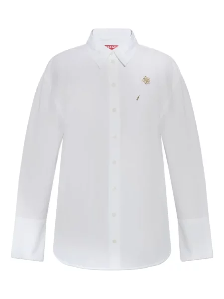 Cămașă Kenzo cu model floral alb