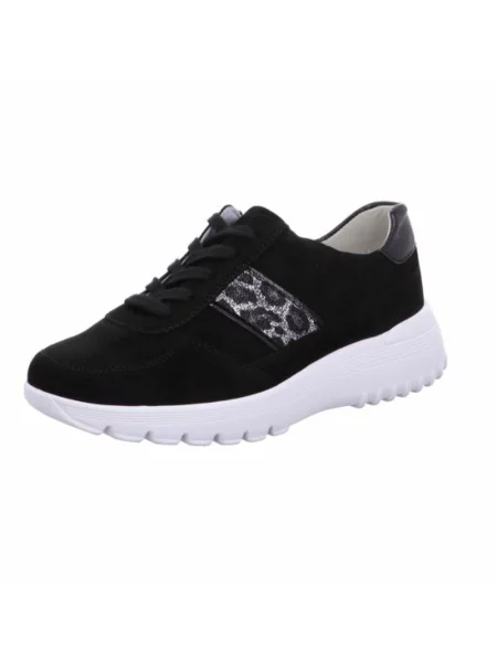 Sneakersy Semler skórzane czarne