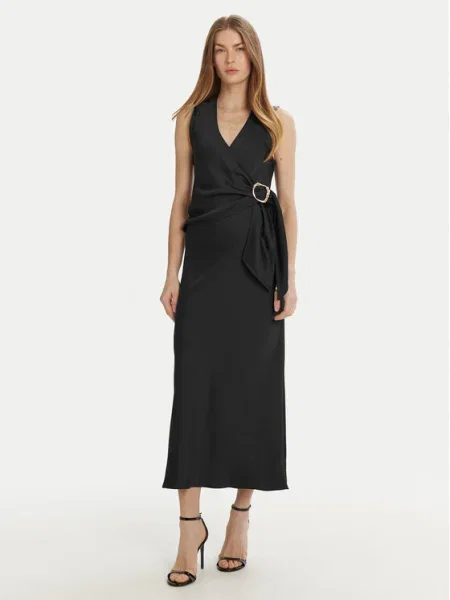 Marella Rochie cocktail Titano negru