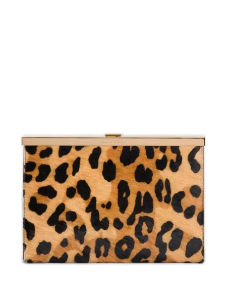 Colier Alberta Ferretti cu imagine cu model leopard