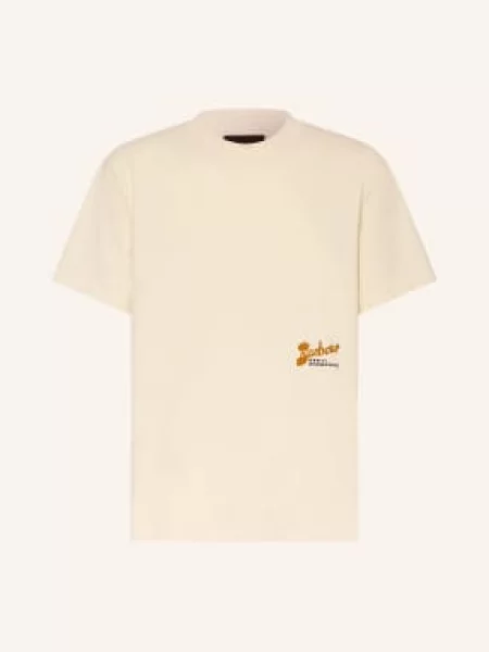 Barbour Koszulka Terrain beige beżowa