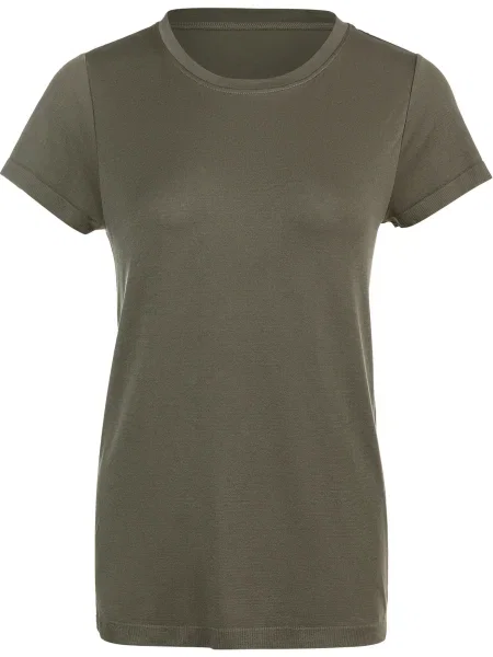 Athlecia Sportiniai marškinėliai tamsiai žalia