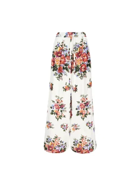 Spodnie Dolce And Gabbana z nadrukiem z twillu