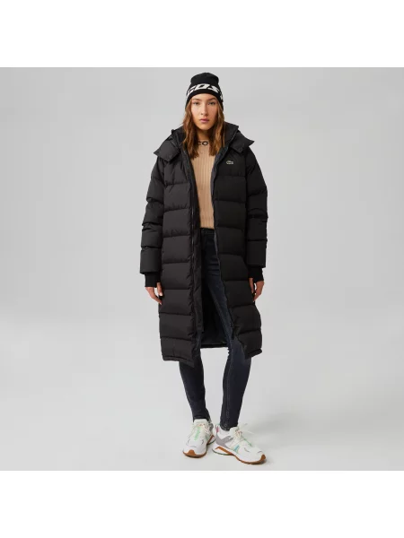 Lacoste куртка LIVE водовідштовхуюча чорна