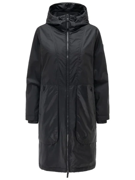 NAVAHOO Palton de primăvară-toamnă Edelumhang negru
