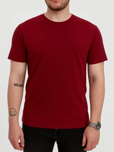 Футболка KAZKOVA бордовий