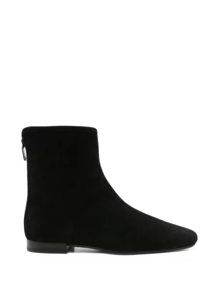 Cizme scurte Toteme din piele de căprioară negru