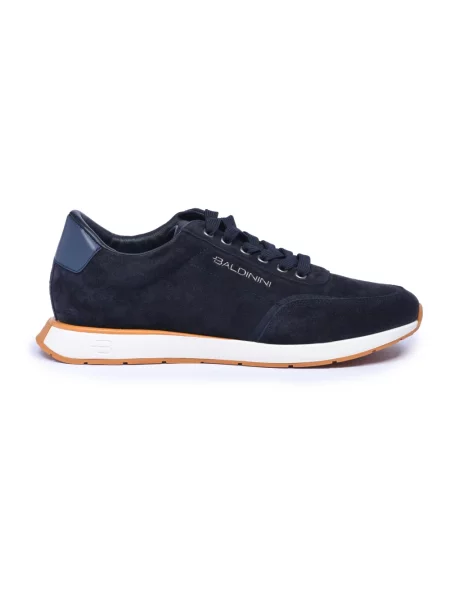 Sneakersy Baldinini zamszowe niebieskie