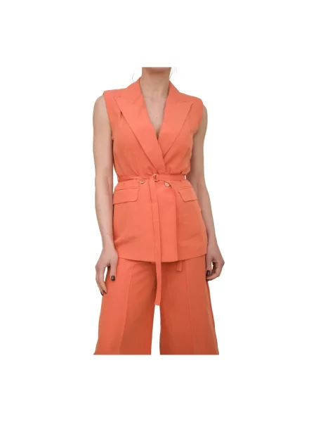 Kamizelka Liu Jo bez rękawów pomarańczowa