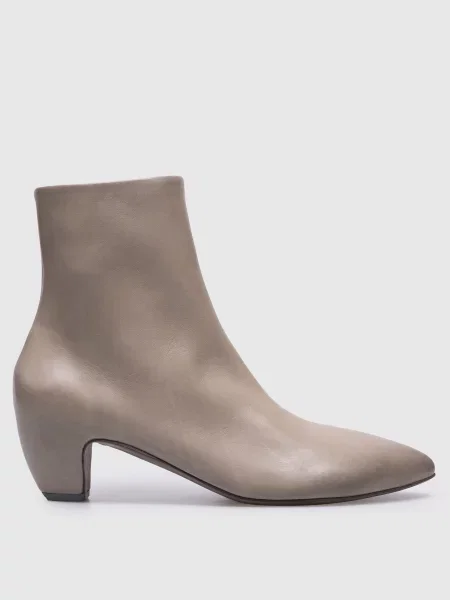 Шкіряні ботильйони Stonda Tronchetto Marsell сірі