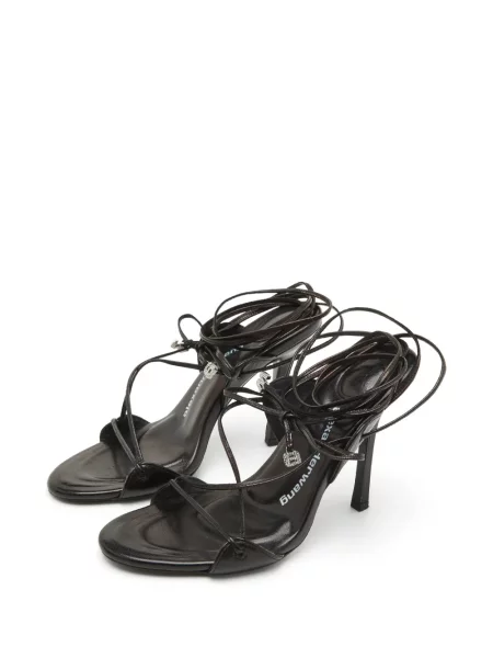 Sandale Alexander Wang cu legături negru