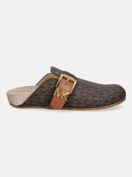 Papuci tip mules Michael Michael Kors maro