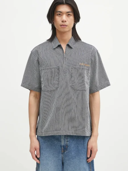 No Problemo polo de Mini Problemo SS Work Shirt Denim