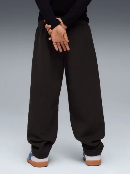 Дитячі Спортивні штани PUMA MOODY CAT SWEATPANTS KIDS бавовна/перероблений чорний
