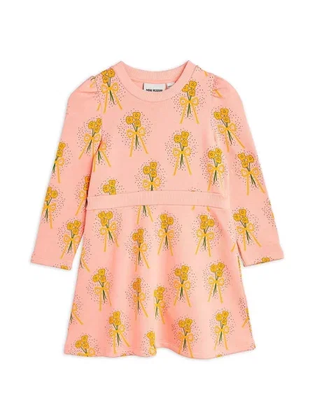 Mini Rodini Дитяча сукня Winter flowers